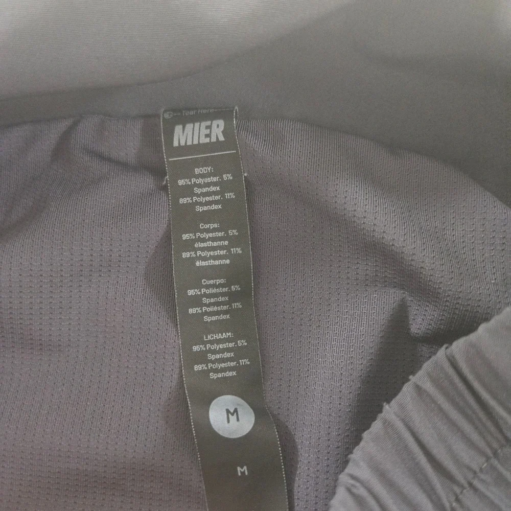 Mier Shorts Womens Medium Athletic Running Charcoal Gray Elastic Waist Pockets